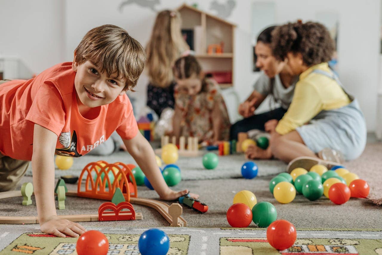 child playing