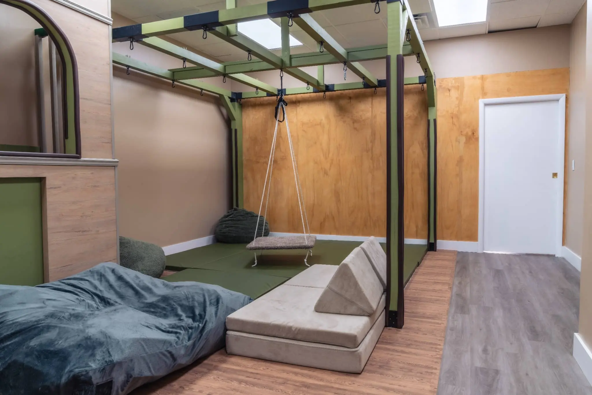 Child in movement gym
